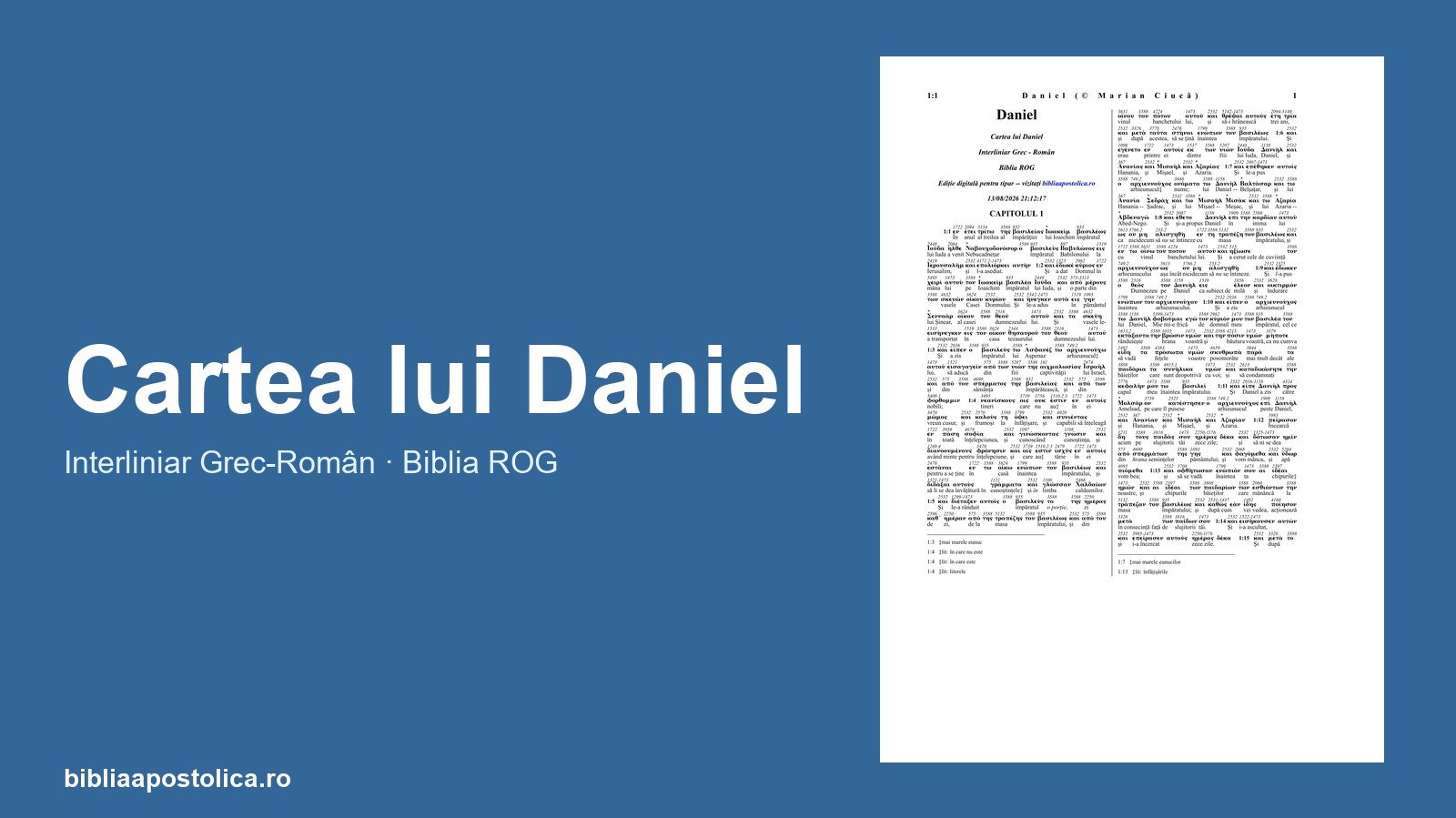 Previzualizare Daniel PDF