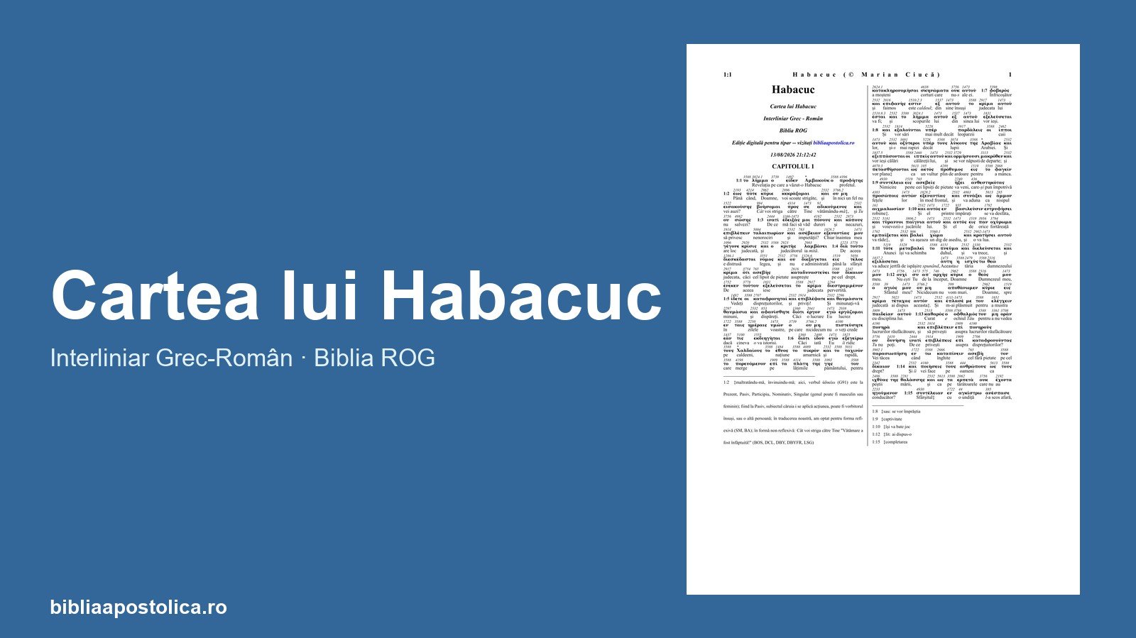 Previzualizare Habacuc PDF