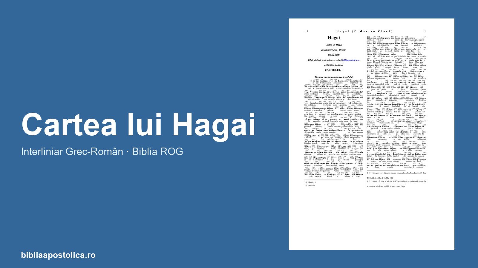 Previzualizare Hagai PDF