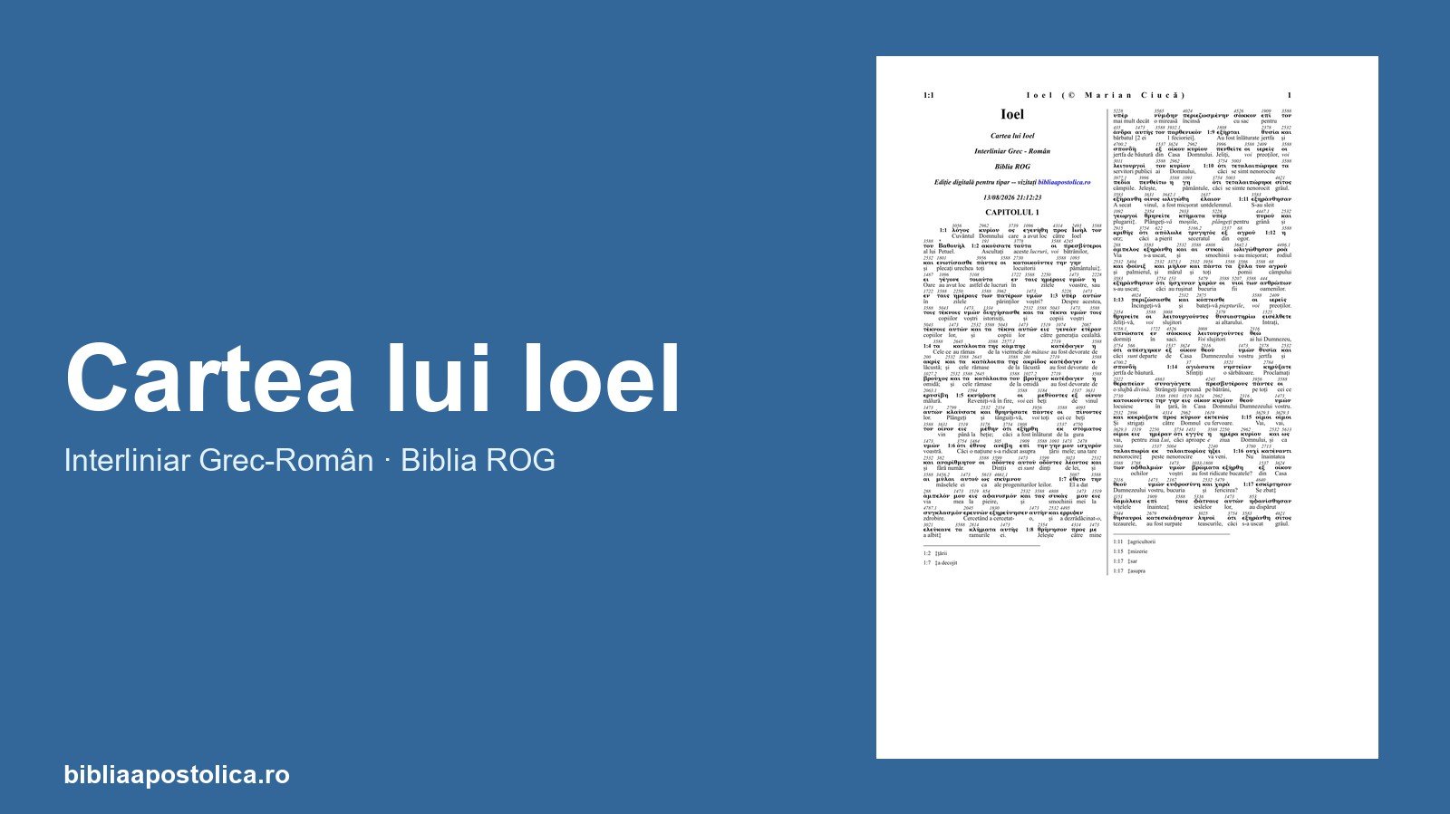 Previzualizare Ioel PDF