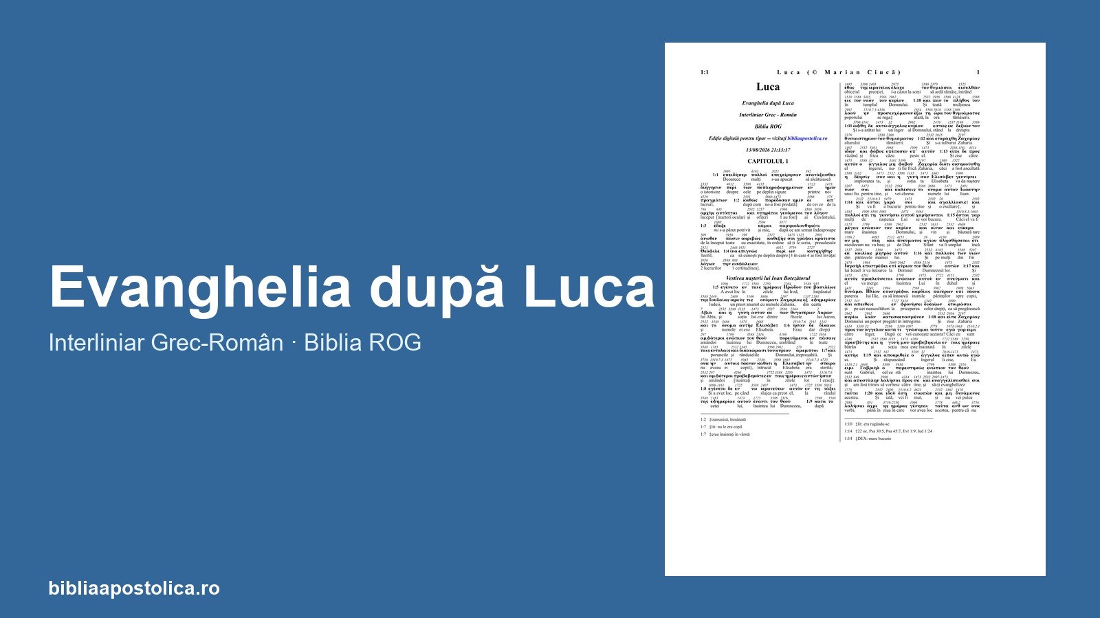 Previzualizare Luca PDF